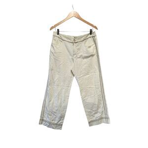 ORVIS 100% Linen Pants‎ Cropped Light Beachy 10/12